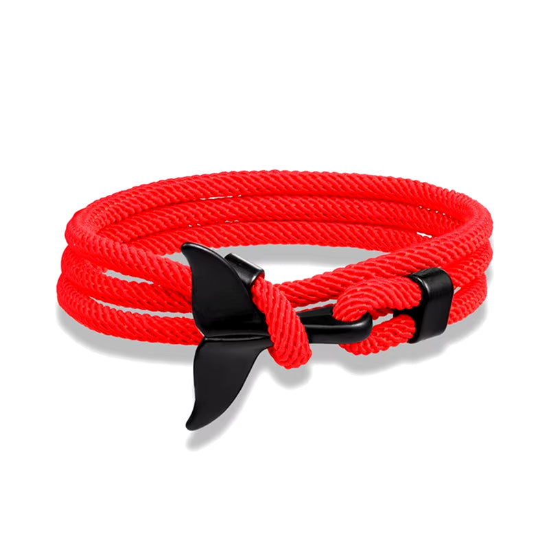 TideBond™ Whale Tail &amp; Anchor Bracelet – Ocean-Inspired Symbol of Unity for Hearts That Drift Together