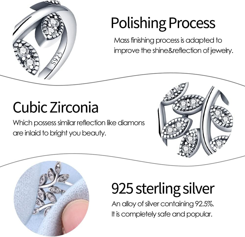 925 Sterling Silver Infinity Cubic Zirconia Eternity Ring – Classic Promise, Anniversary, Engagement Band for Women 
