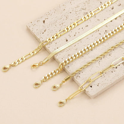 DEARMAY 14K Real Gold Waterproof Bracelets for Women – Elegant Jewelry Set