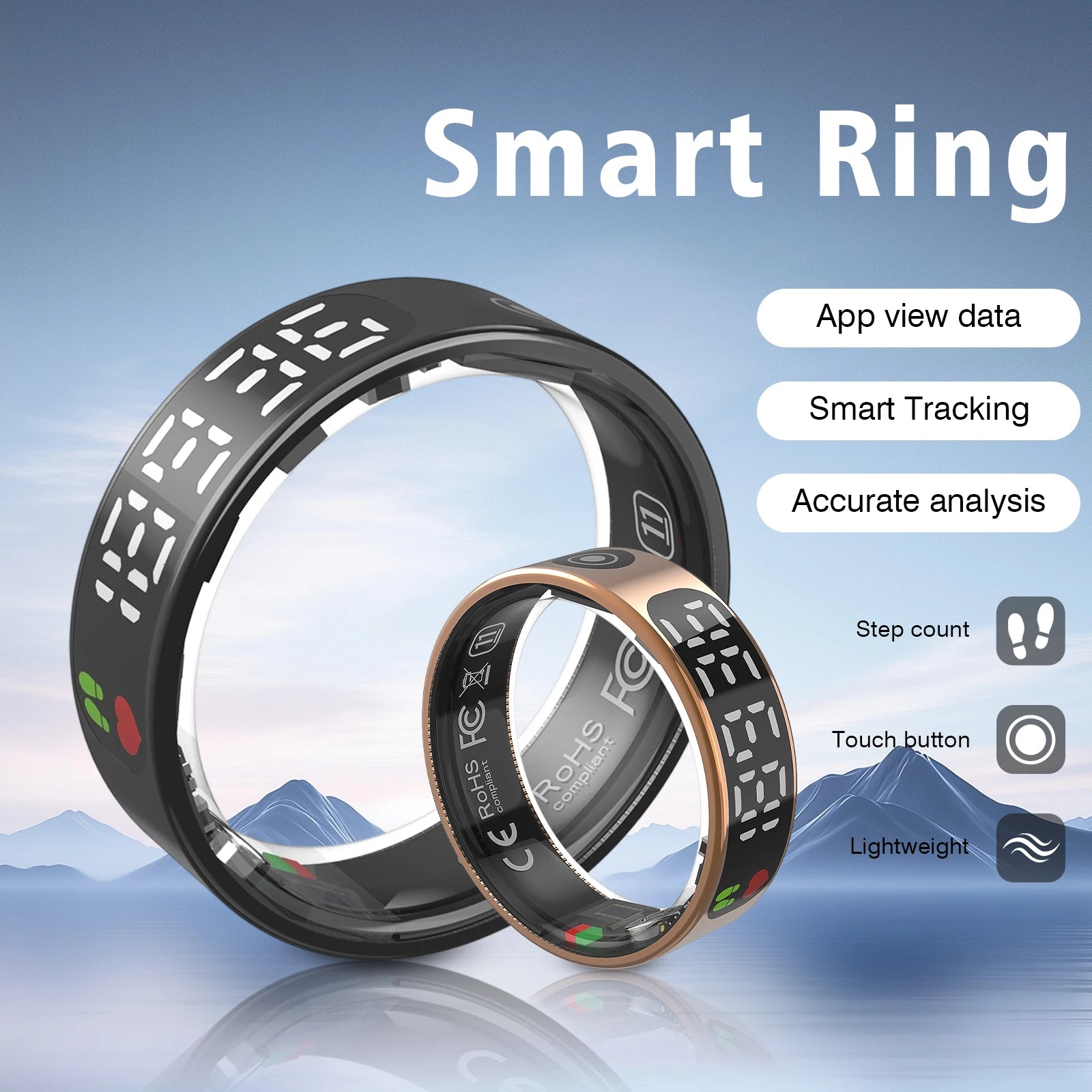 💍 Smart Ring – Tiny Tech. Big Impact.