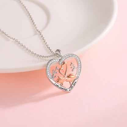 Women’s Animal Necklace Gift Collection – Rabbit, Wolf, Sloth, Flamingo, Ladybug, Mermaid, Butterfly &amp; Unicorn Jewelry for Women, Teens &amp; Boys