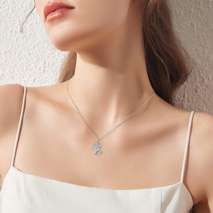 925 Sterling Silver Dragon Necklace – Cute Animal Jewelry Gift for Women &amp; Mothers