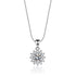 1 Carat Moissanite Pendant Necklace – 925 Sterling Silver with 18K Gold Plating, Dainty Diamond Jewelry for Women