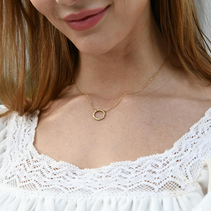 Layered Necklaces for Women – 14K Gold Plated Dainty Choker &amp; Pendant Necklace Set | Adjustable, Trendy Multi-Layer Jewelry