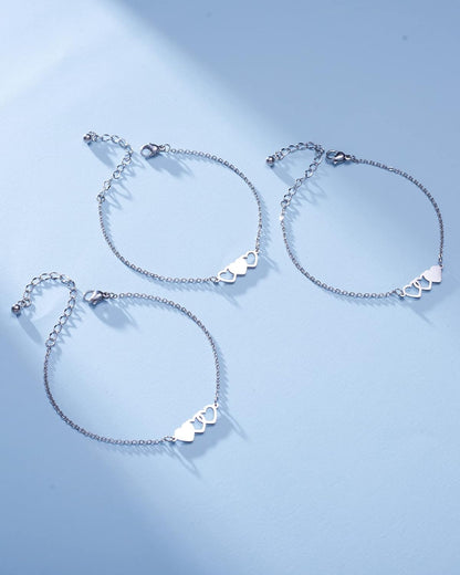 Sisters &amp; Best Friends Forever Matching BFF Necklace Set – Mom, Daughter &amp; Friendship Necklaces for 2, 3, or 4 | Christmas &amp; Birthday Gift for Women &amp; Teens