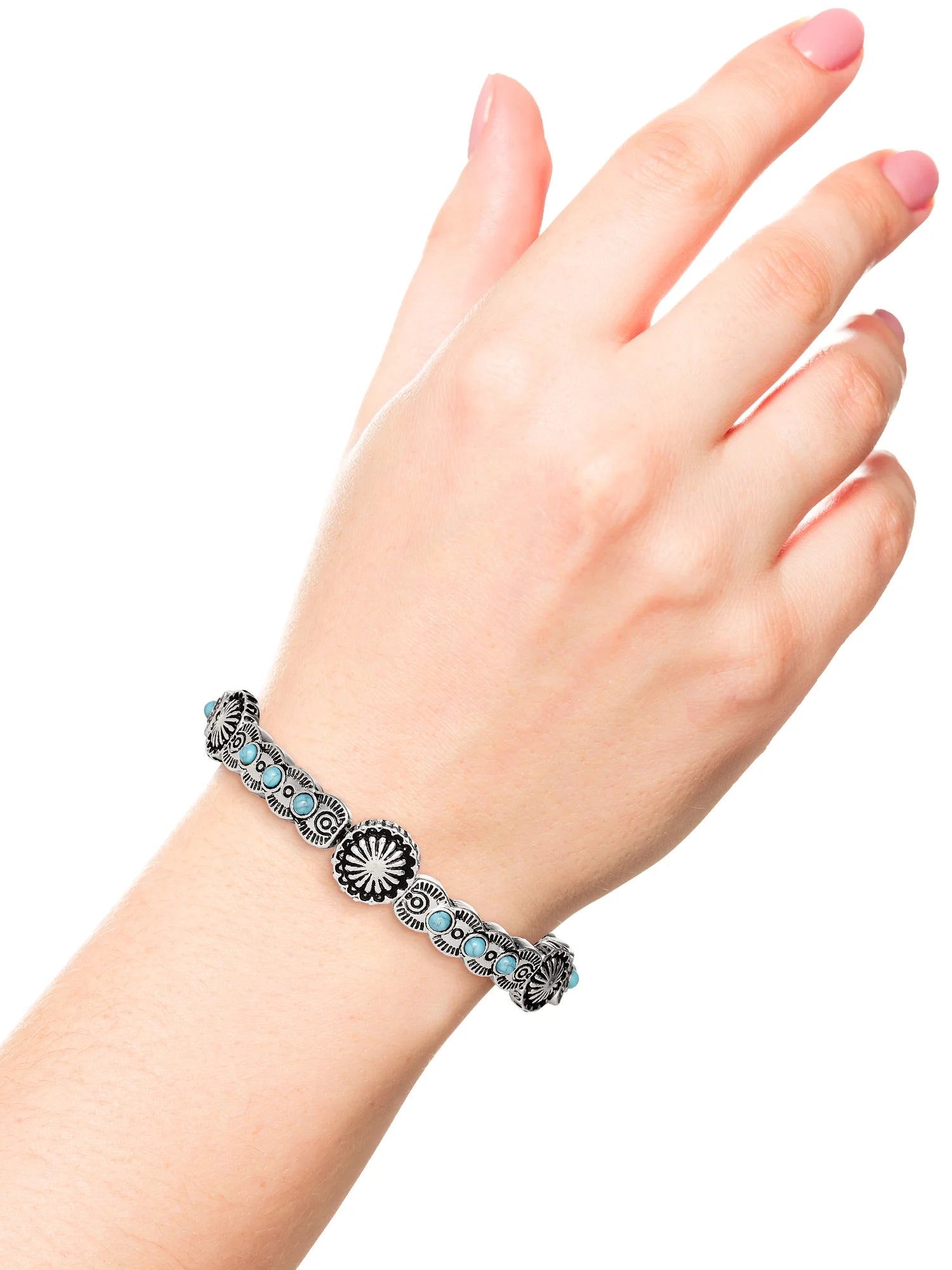 Turquoise Stone Bracelet – Natural Healing Gemstone Jewelry