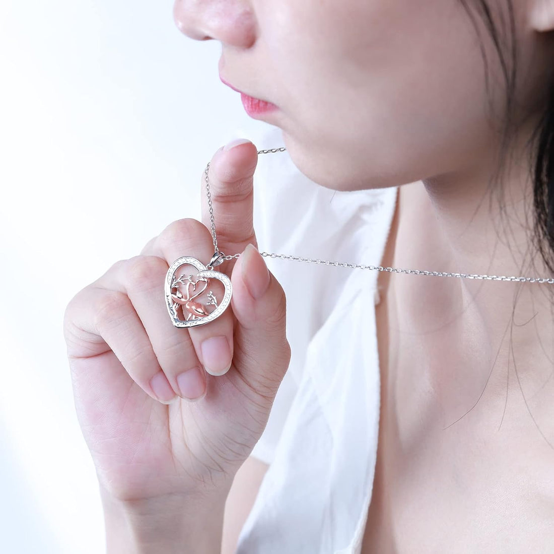 Women’s Animal Necklace Gift Collection – Rabbit, Wolf, Sloth, Flamingo, Ladybug, Mermaid, Butterfly &amp; Unicorn Jewelry for Women, Teens &amp; Boys