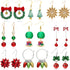 🎄 Christmas Earrings for Women – Stocking Stuffers Holiday Jewelry Set  Festive Dangle Earrings with Christmas Tree, Snowflake, Bow & Bell Designs – Perfect Xmas Gifts & Accessories
