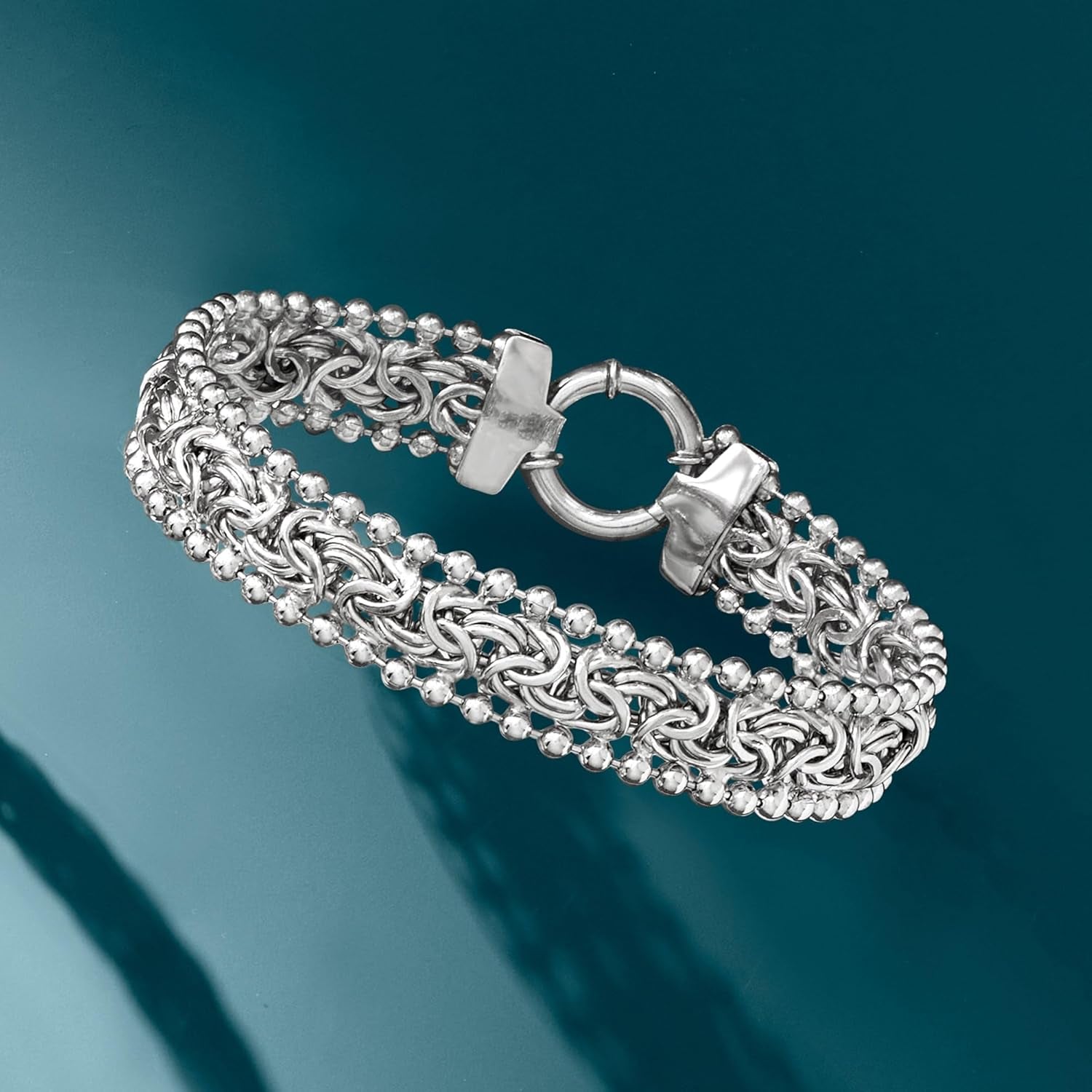 Byzantine Beaded-Edge Bracelet – Elegant Women&