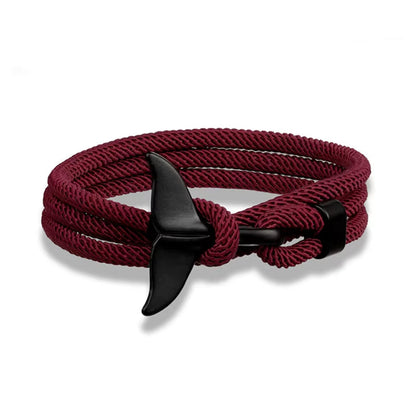 TideBond™ Whale Tail &amp; Anchor Bracelet – Ocean-Inspired Symbol of Unity for Hearts That Drift Together