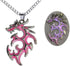Dragon Necklace – Stainless Steel Glow in the Dark Pendant for Women & Men | Unique Summer Graduation Jewelry Gift
