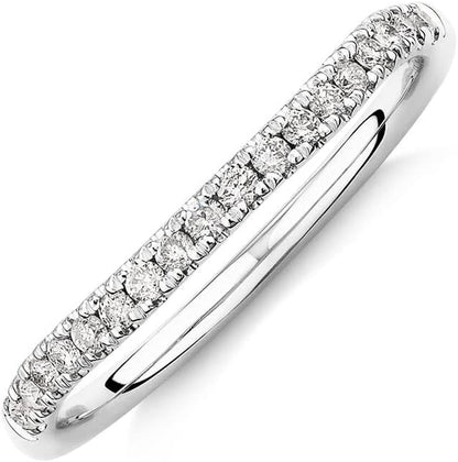 1 Carat Moissanite Bridal Set – Platinum Plated 925 Sterling Silver Engagement Rings for Women | Sparkling Moissanite Wedding Ring Set